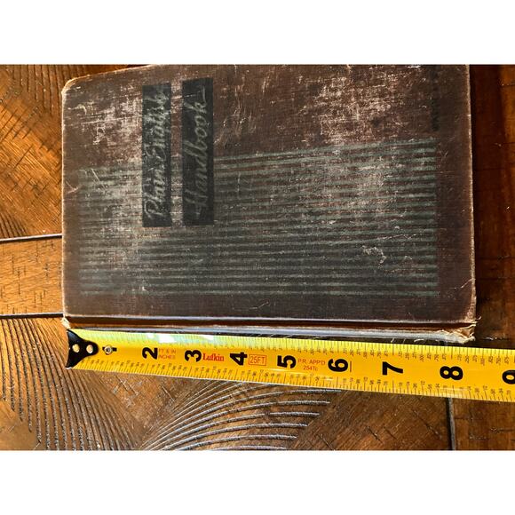 Plain English Handbook 1939 Harcover Vintage Book, Doodles, Graffiti, Burn (?) - Picture 9 of 9